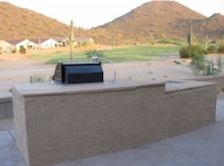 Built-in BBQ Outdoor Room