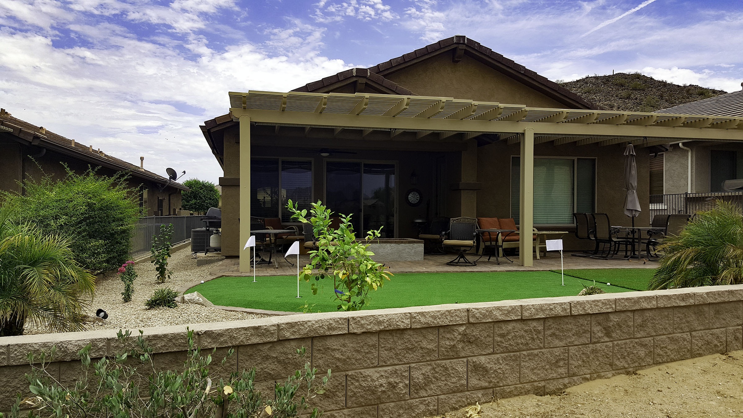 yard revamp remodel Arizona Living Landscape