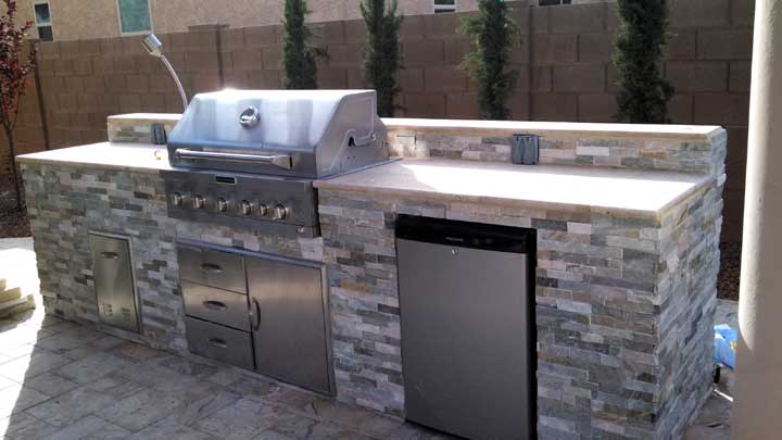 Built in BBQ Designs