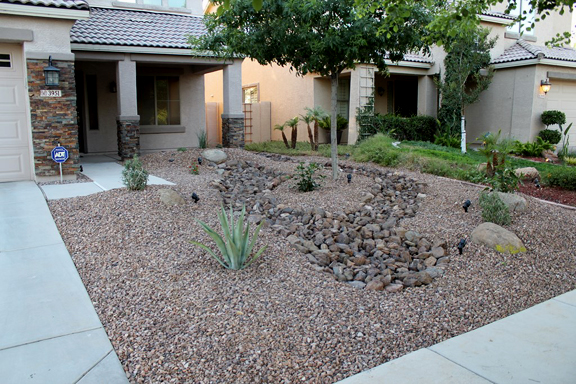 Desert Landscape Design Arizona Front, Desert Landscaping Ideas For Small Front Yards